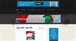 Desktop Screenshot of militarynewsfromitaly.com